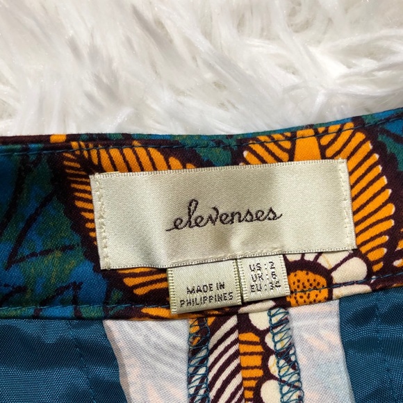 Anthropologie Bird of Paradise Shorts size 2 - Picture 5 of 7